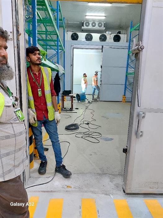 14th Street Pizza, Karachi cold room project