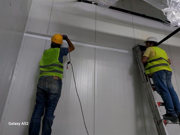 Gerry’s dnata, Karachi Airport cold room project, photo 40