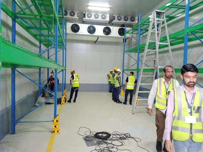 Gerry’s dnata, Karachi Airport cold room project, photo 55